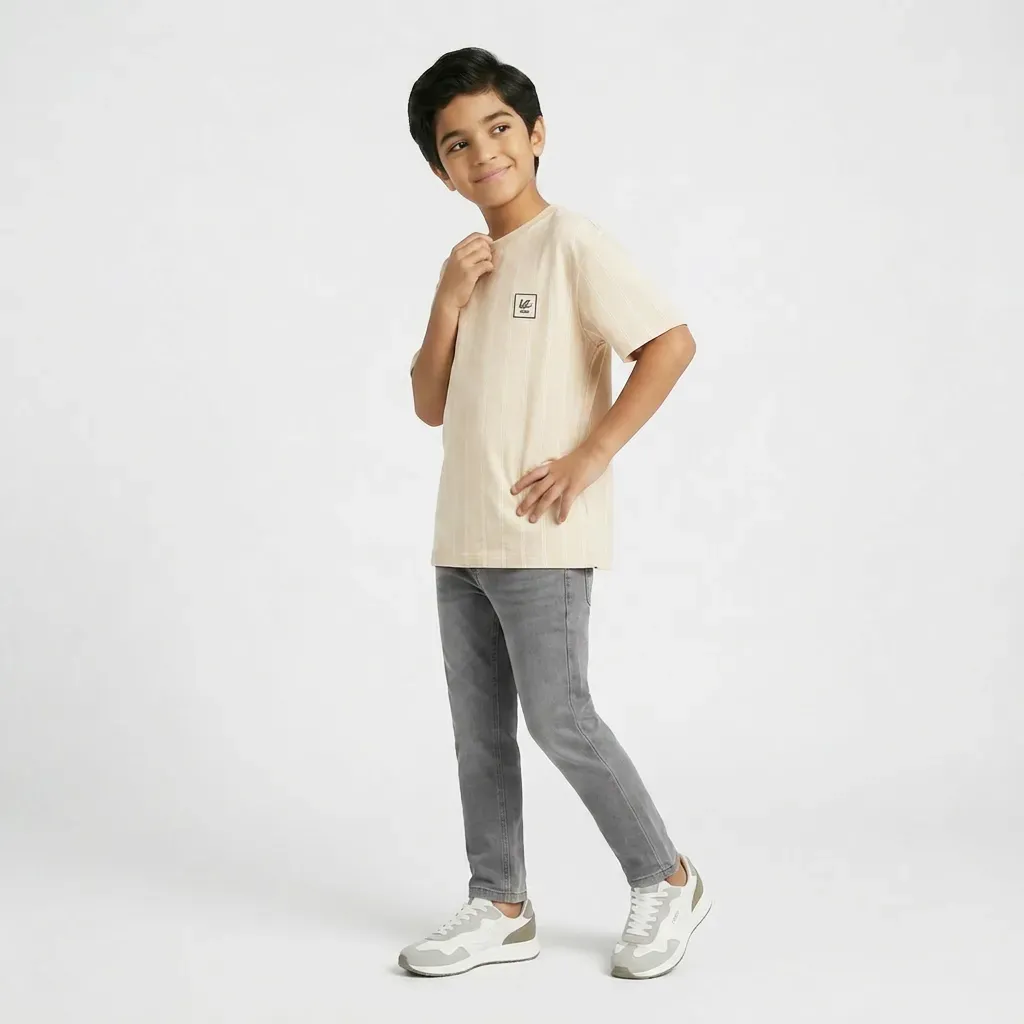 Boy’s jeans slim fit Gray