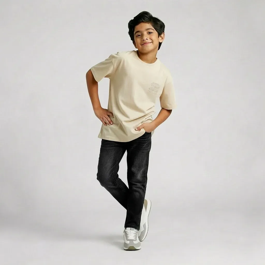 Boy’s jeans slim fit black